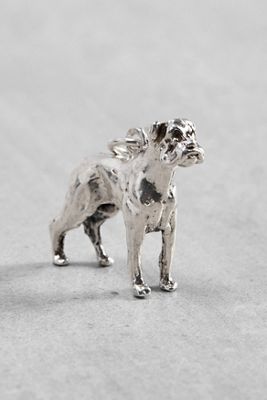 One-Of-A-Kind x Fifi's Closet Vintage Sterling Silver Boxer Dog Charm