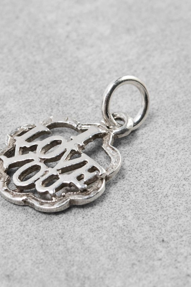One-Of-A-Kind x Fifi's Closet Vintage Sterling Silver ‘I love You’ Rosette Charm  #1