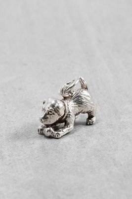 One-Of-A-Kind x Fifi's Closet Vintage Sterling Silver Playful Puppy Charm 