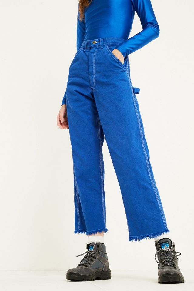 Urban Renewal Vintage Originals - Pantalon court Stan Ray bleu profond #1