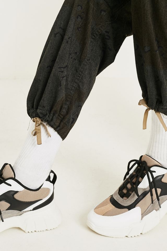 Urban Renewal Vintage Customised - Pantalon camouflage surteint noir  #5