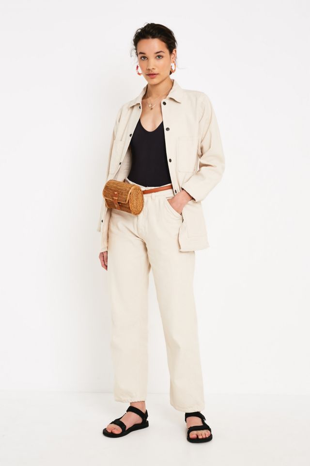 Urban Renewal Vintage Ecru Painter Trousers | Urban Outfitters UK