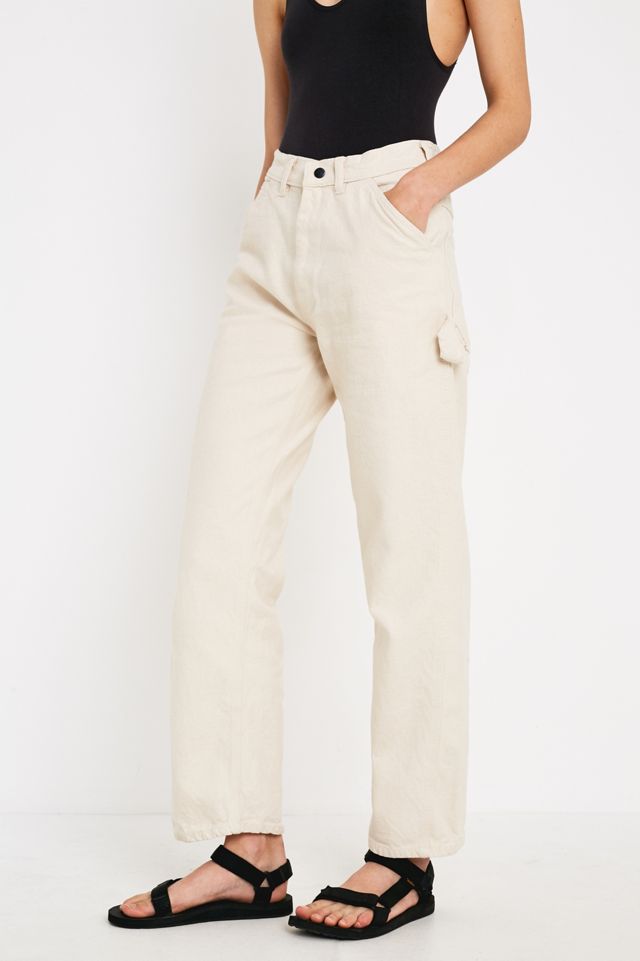 Urban Renewal Vintage Ecru Painter Trousers #2