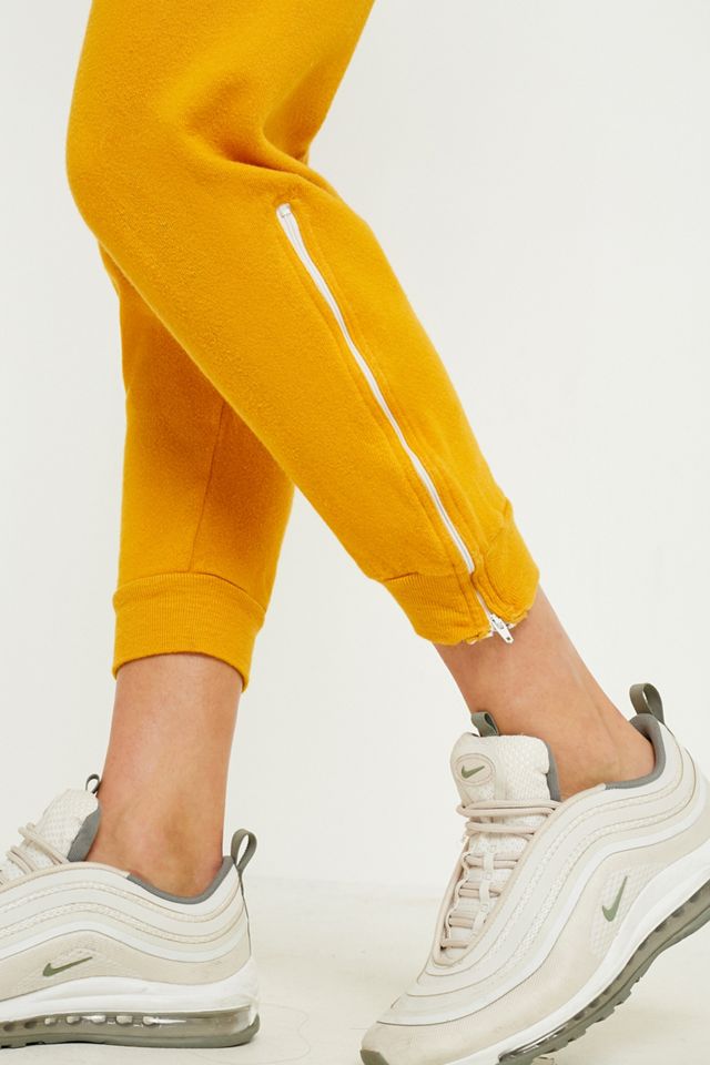 Urban Renewal Vintage Surplus Yellow Track Trousers #1