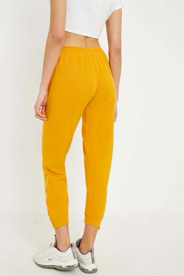 Urban Renewal Vintage Surplus Yellow Track Trousers #4