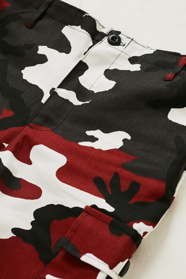 Urban Renewal Vintage Surplus – Camouflage-Hose in Rot #5