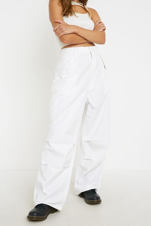Urban Renewal - Pantalon cargo Salvaged Deadstock M65 blanc #2