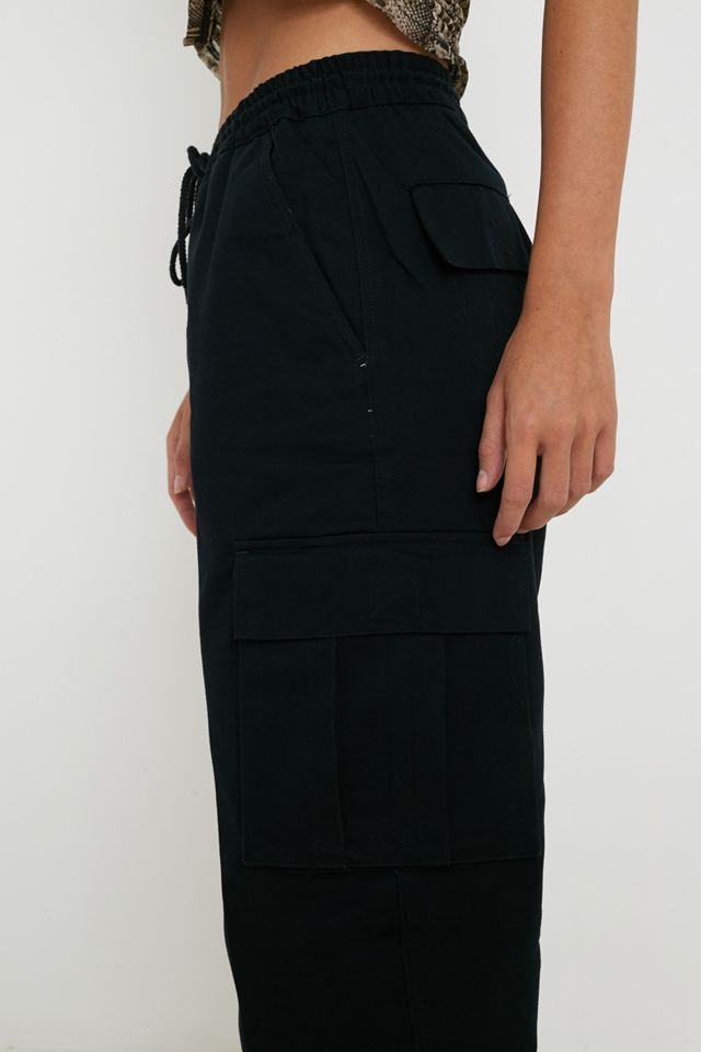 Renovación Urbana Rescatada Deadstock Drawstring Pantalones de Carga #3