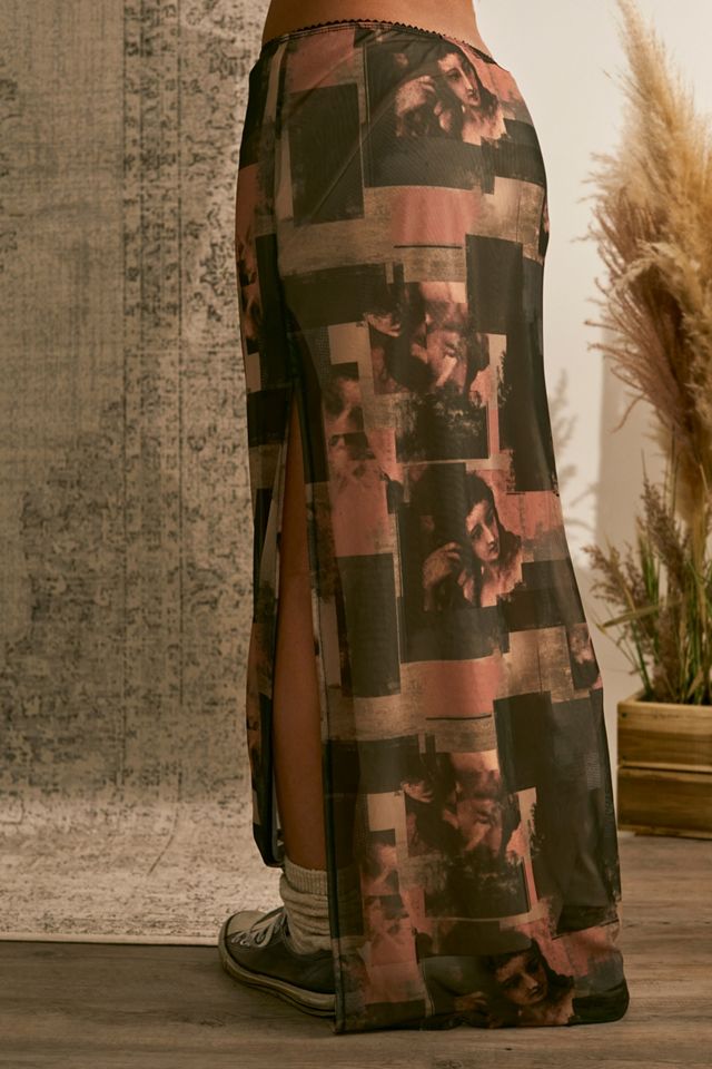 Urban Outfitters Archive - Jupe longue imprimé Renaissance #2