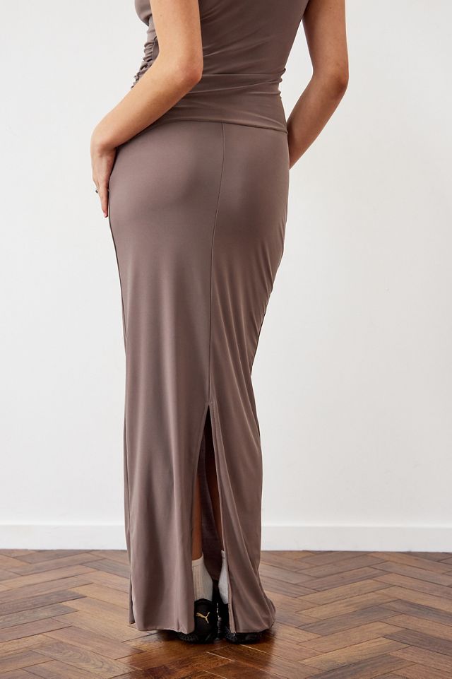 Archive At UO – Jersey-Maxirock in Mocha #2