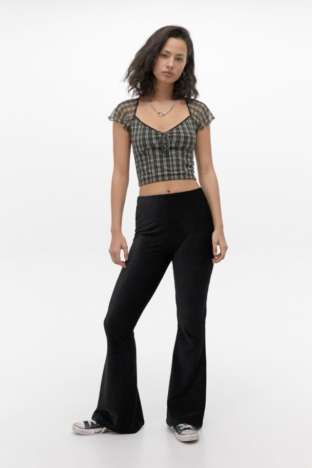 Urban outfitters hot sale flared trousers