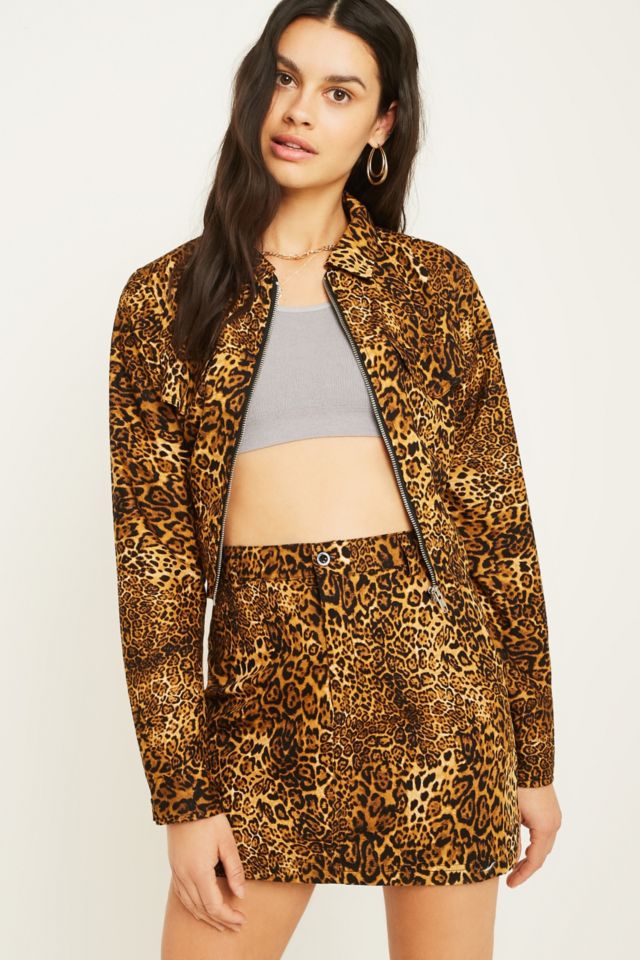 Leopard skirt hotsell urban outfitters