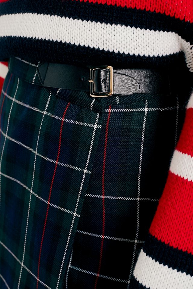 Urban Renewal Vintage Re-Made Tartan Plaid Skirt #2
