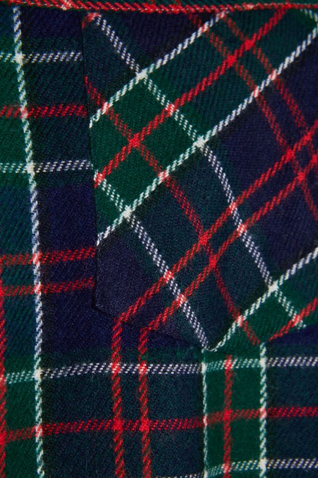 Urban Renewal Remade From Vintage Navy Check Pelmet Skirt #3