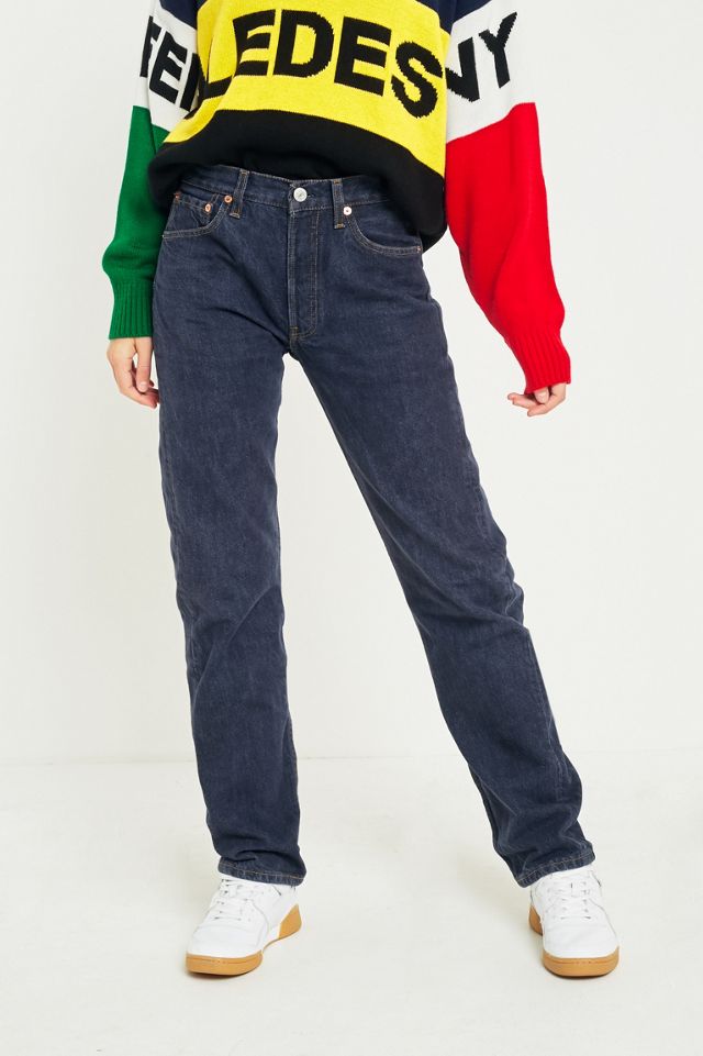 Urban Renewal Vintage Originals Straight Leg Dark Wash Levi’s Jeans #1