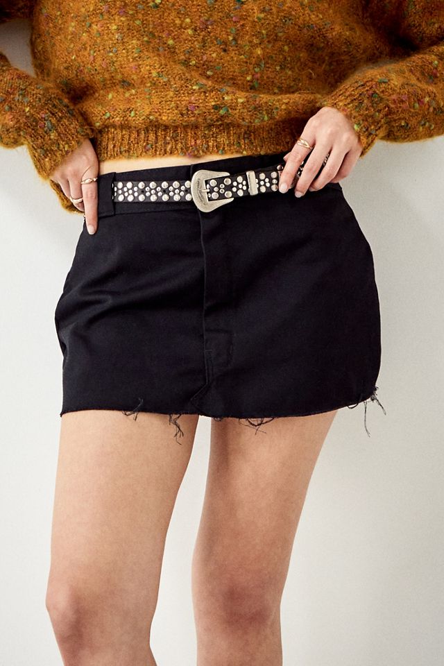 Urban Renewal Remade From Vintage - Minijupe Dickies noire #2