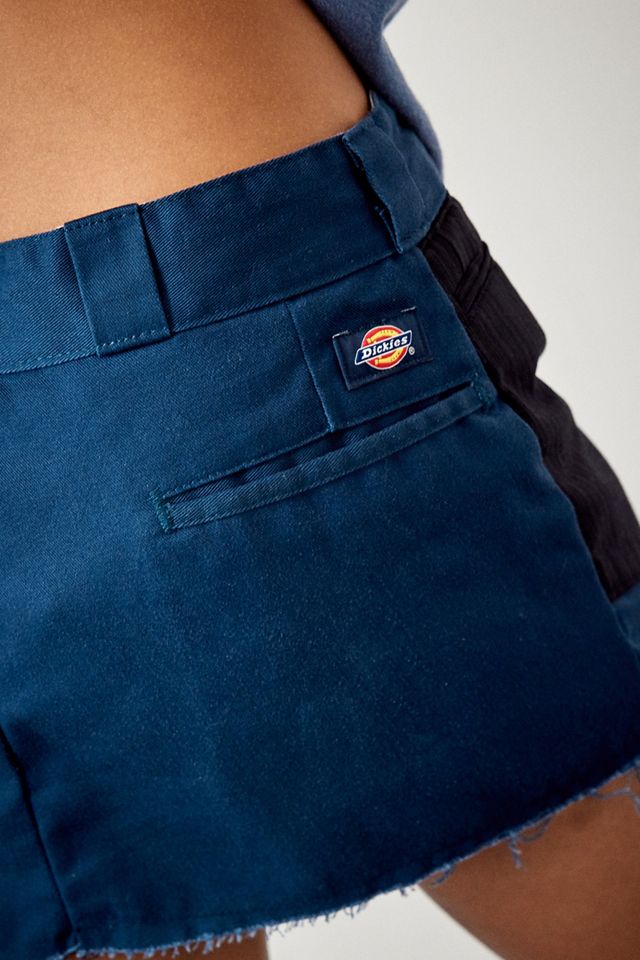 Urban Renewal Remade From Vintage Jupe Mini Patchwork Poches Dickies Bleu Marine #4