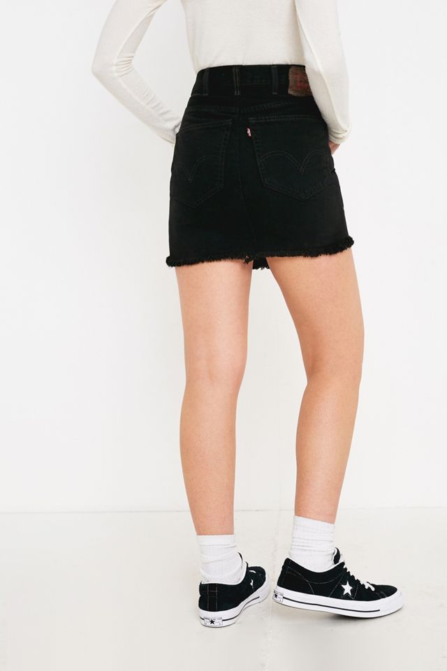 Urban Renewal Vintage – Levi's-Wickelrock in Schwarz #1