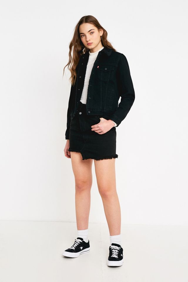 Urban Renewal Vintage – Levi's-Wickelrock in Schwarz #2