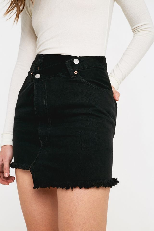 Urban Renewal Vintage – Levi's-Wickelrock in Schwarz #3