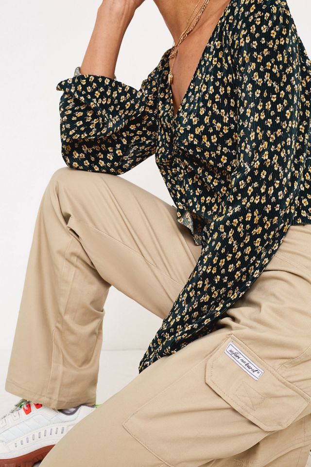 Renovación urbana rescatada Deadstock Sand Utility Pantalones de carga #1
