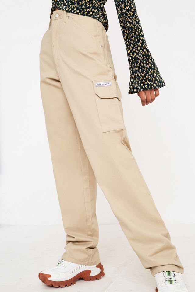 Renovación urbana rescatada Deadstock Sand Utility Pantalones de carga #2