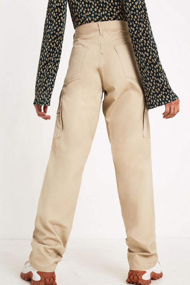 Renovación urbana rescatada Deadstock Sand Utility Pantalones de carga #3
