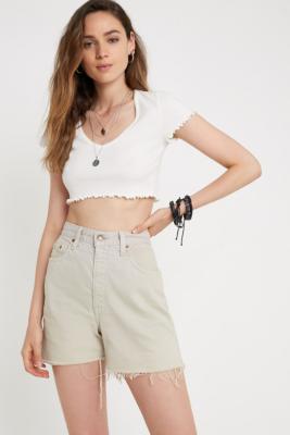 womens levi shorts urban outfitters