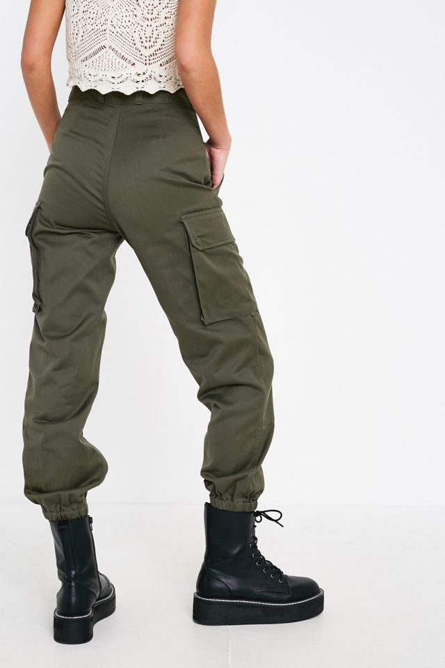Urban Renewal Salvaged Deadstock Olive French Trousers #3