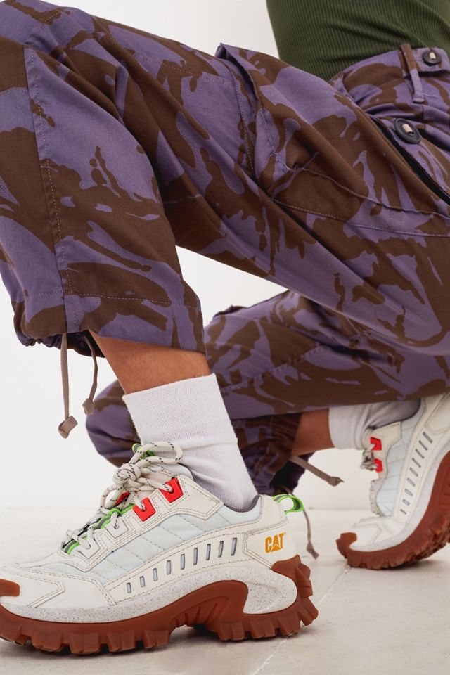 Urban Renewal Salvaged Deadstock Lilac Overdyed Camo Trousers #1
