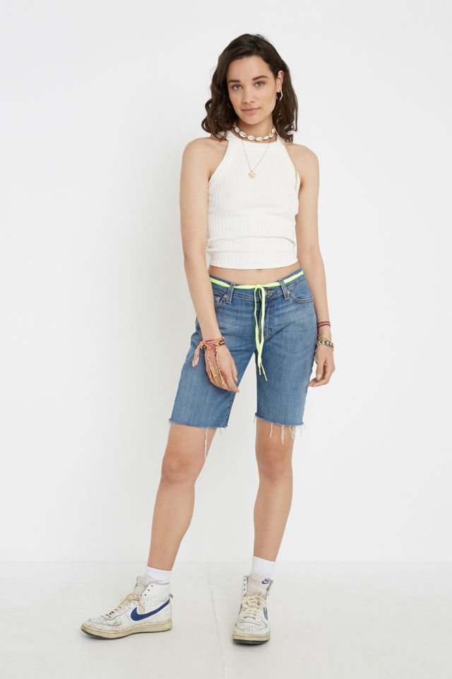 Urban Renewal Remade From Vintage Levi s Denim Cycling Shorts