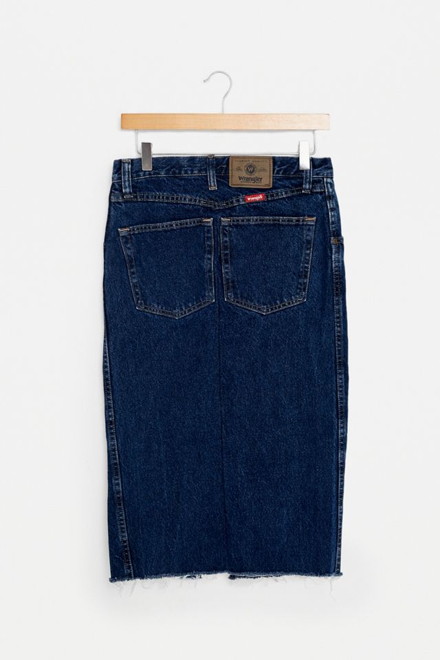 Urban Renewal Re-Made From Vintage - Jupe midi en denim #3