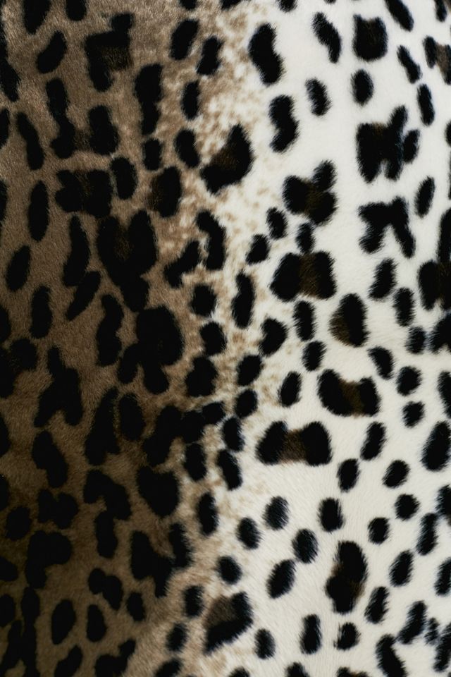 Urban Renewal Remnants Faux Fur Grey Cheetah Skirt  #3