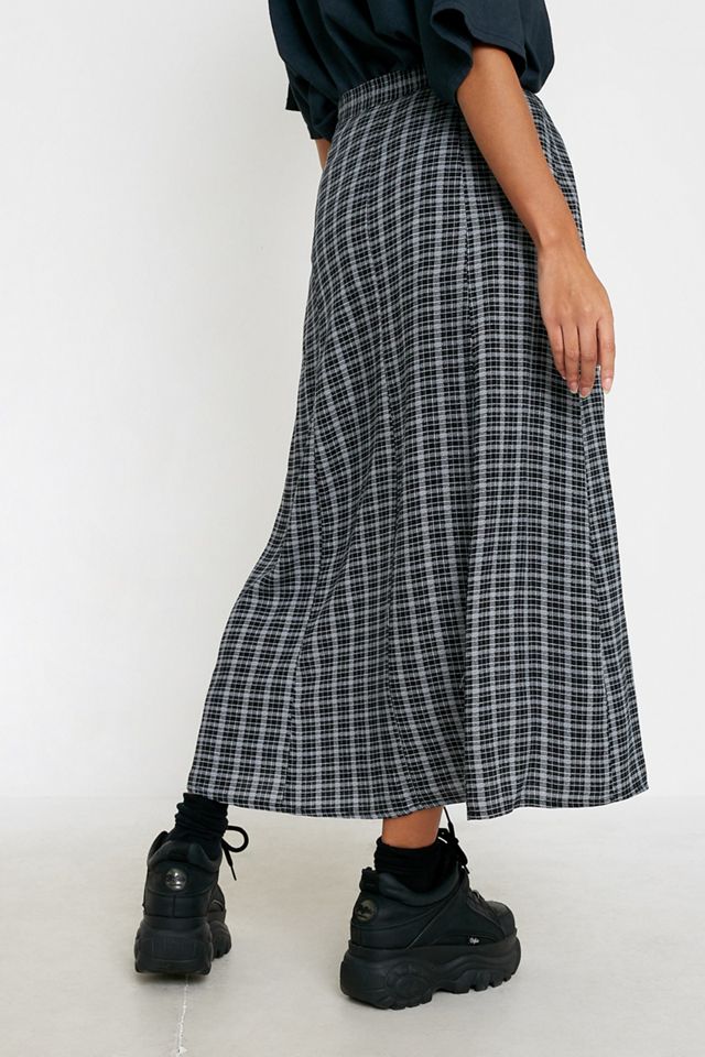 Urban Outfitters Archive - Jupe Lyla à carreaux monochrome #3