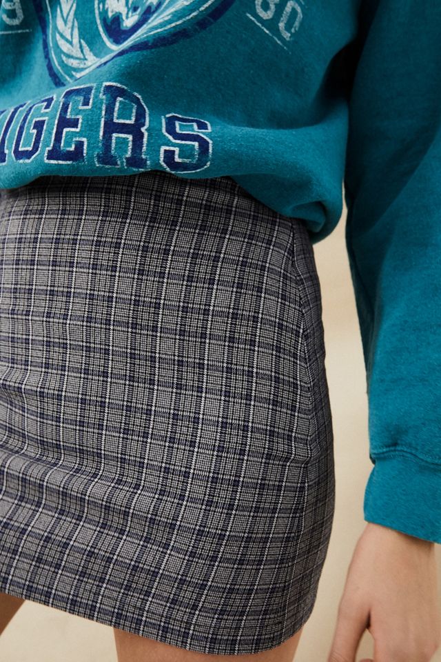 Urban Outfitters Archive Blue Check Pelmet Skirt #2