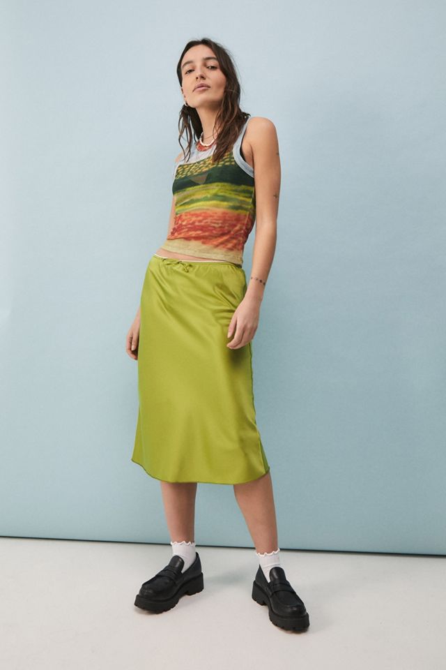 Urban outfitters outlet midi skirt