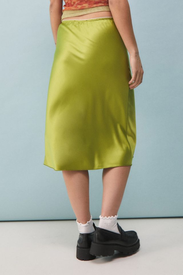 Silk skirt 2024 urban outfitters