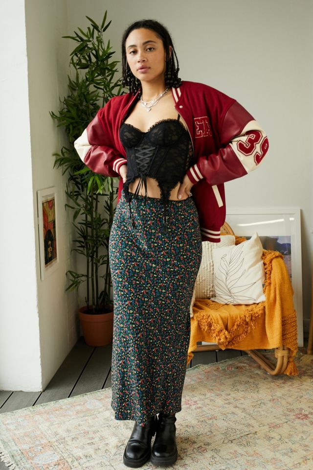 Urban outfitters floral maxi skirt sale