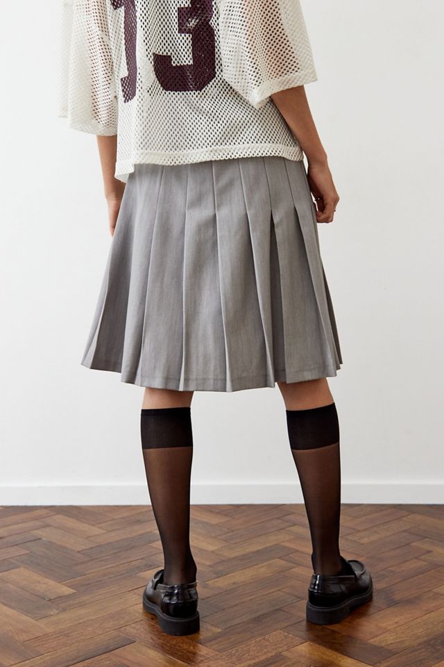 Archivio presso UO Silver Ribbon Wrap Midi Skirt #3