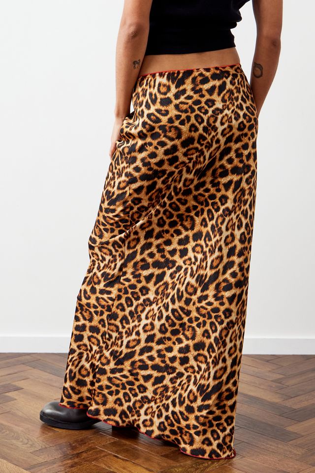 Leopard maxi 2025 skirt 80