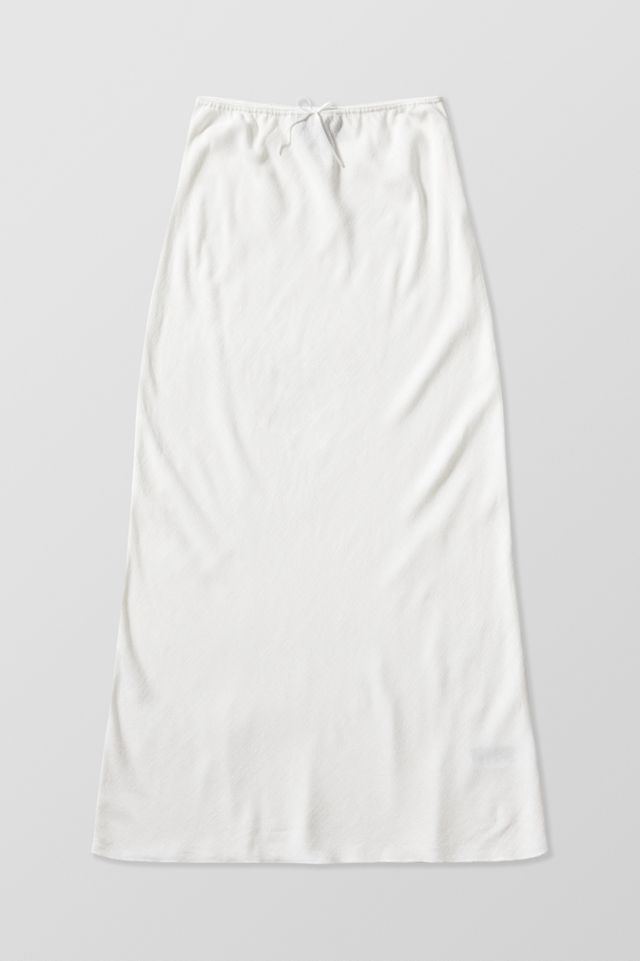 Archive At UO Lizzie White Linen Maxi Skirt #11