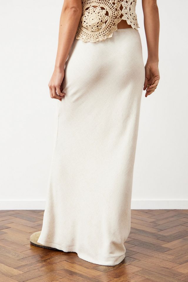 Archive At UO Lizzie Natural Linen Maxi Skirt #7