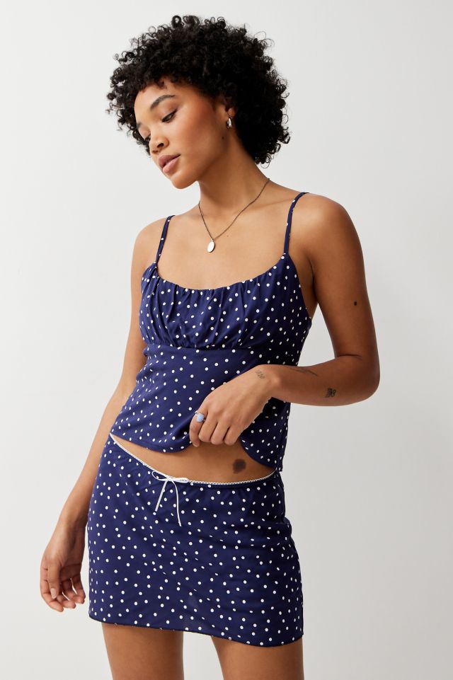 Polka dot skirt urban outfitters online