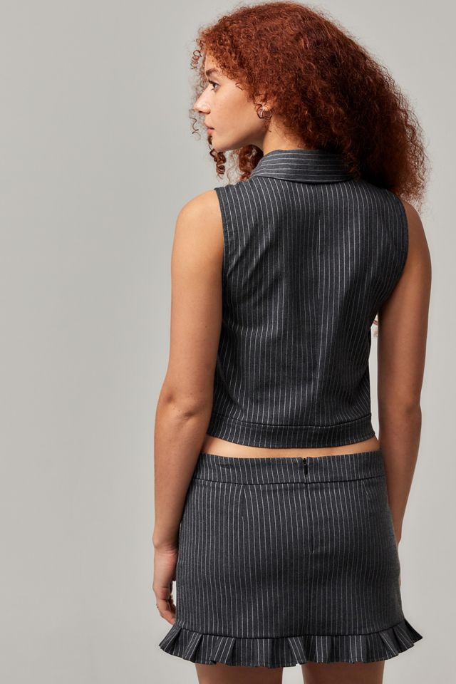 Archive At UO Pinstripe Lindsey Mini Skirt #3