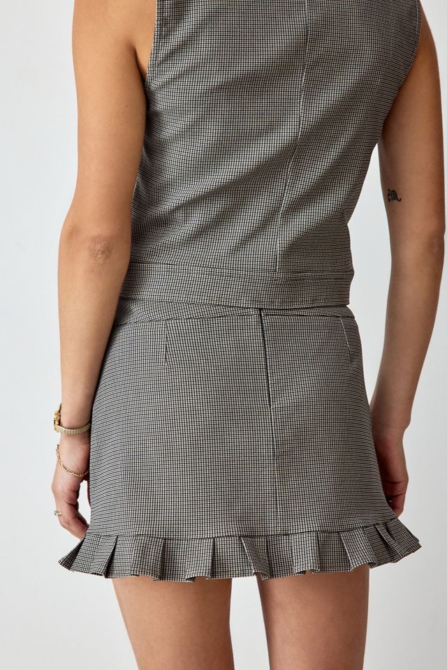 Archive at UO Lindsey Dogtooth Skirt #3