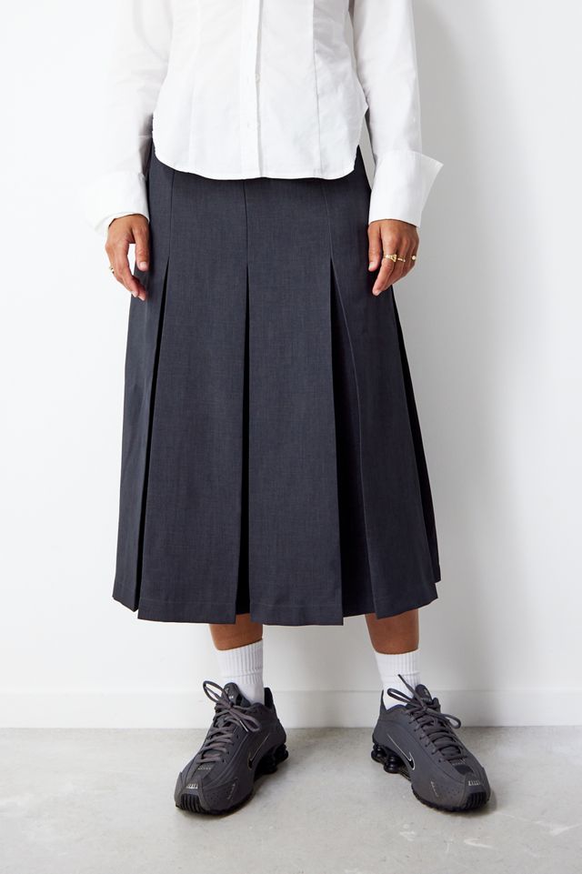 Gonna Midi Plissettata Merril Archive At UO #1