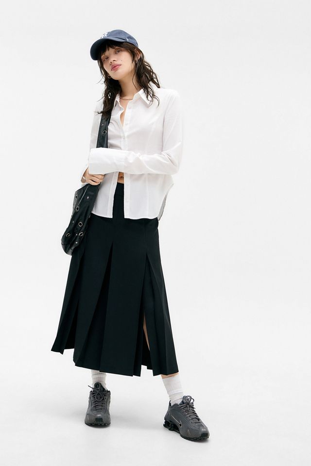 Archive At UO Gonna midi pieghettata Merrill #1