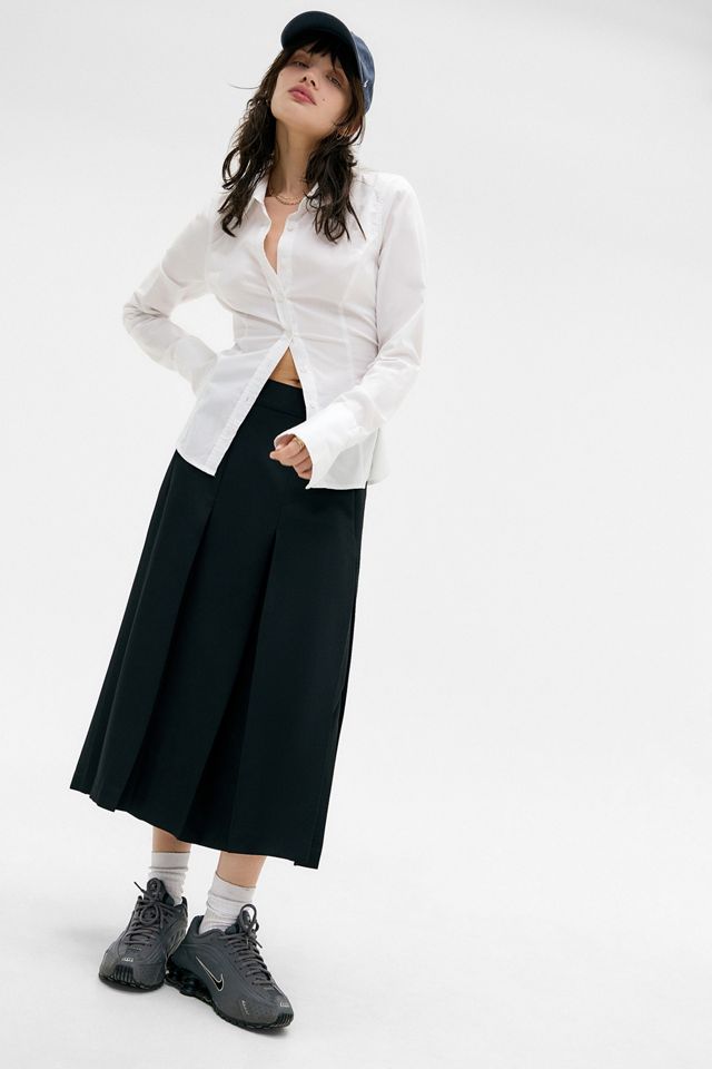 Archive At UO Gonna midi pieghettata Merrill #2