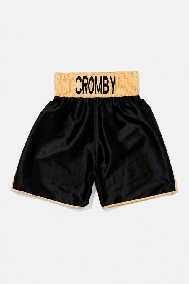 Short de boxe vintage noir Urban Renewal #1