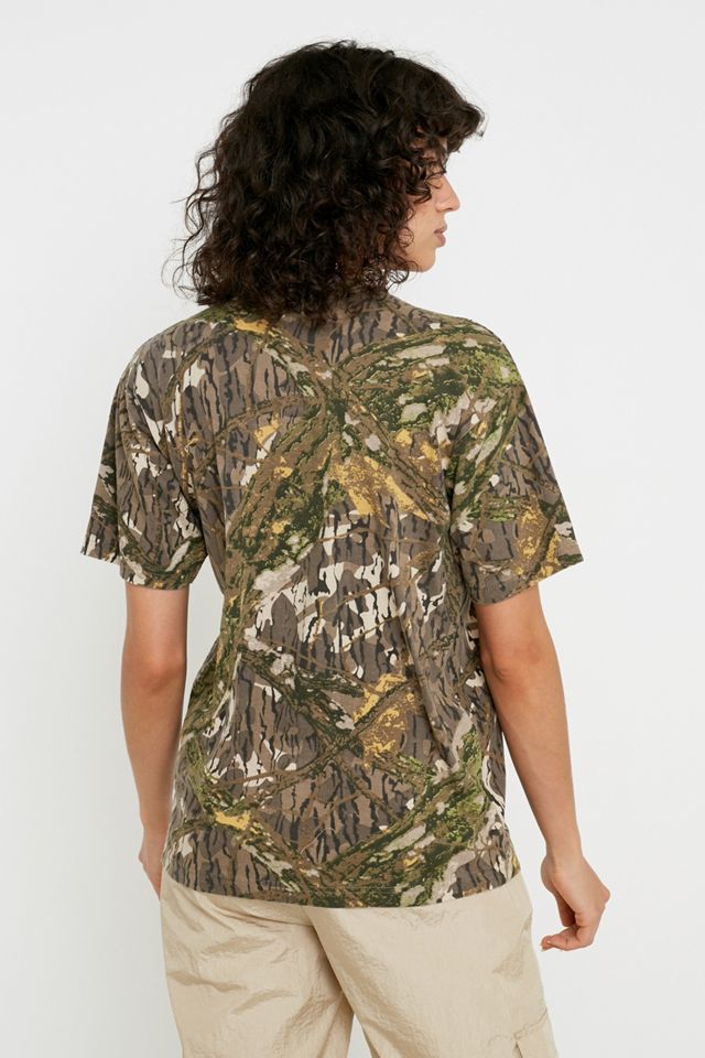 Urban Renewal Salvaged Deadstock Woodland Camo T-Shirt #3